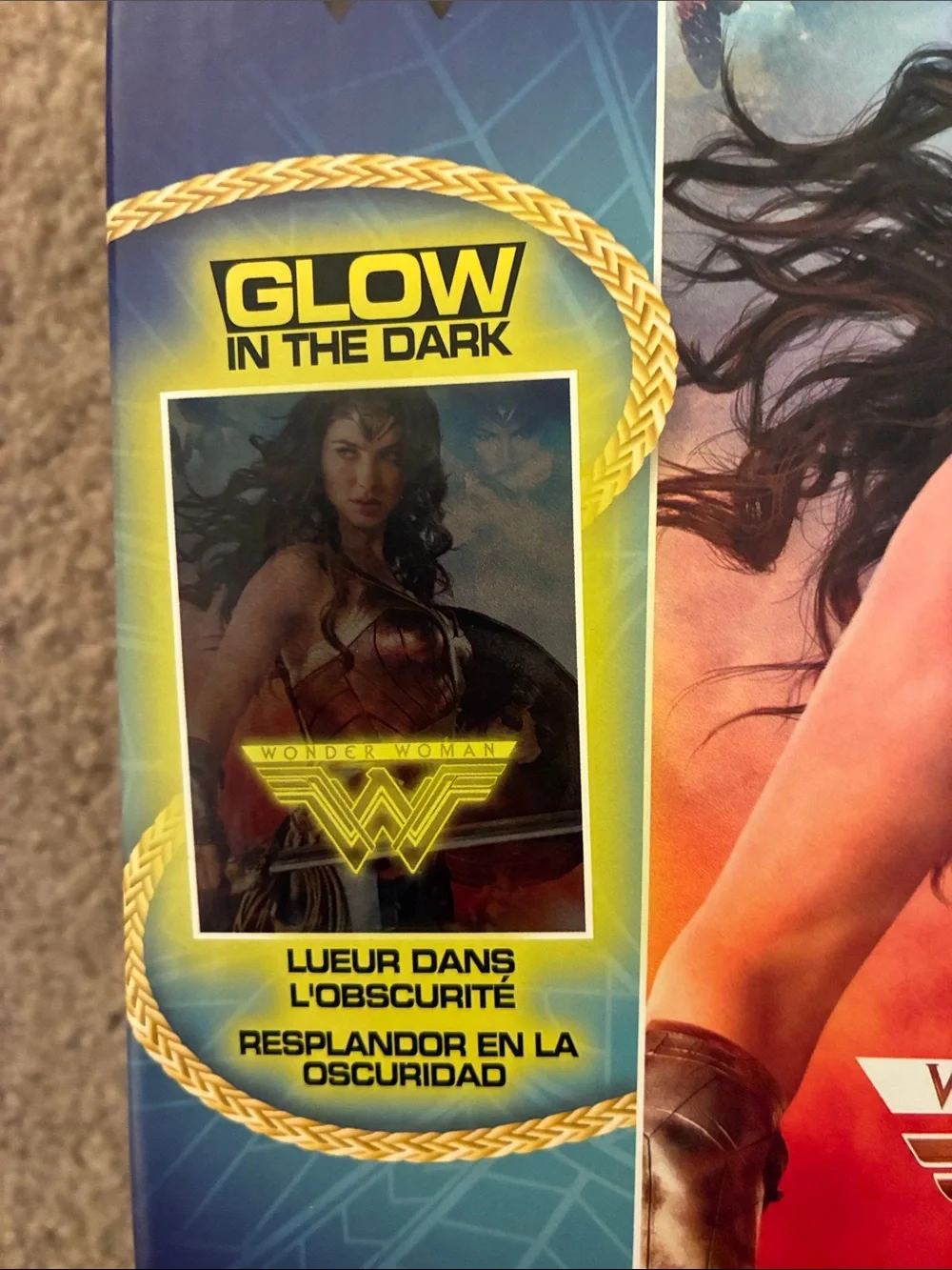 Buffalo Games Wonder Woman Glow-in-the-Dark 1000-Piece Puzzle